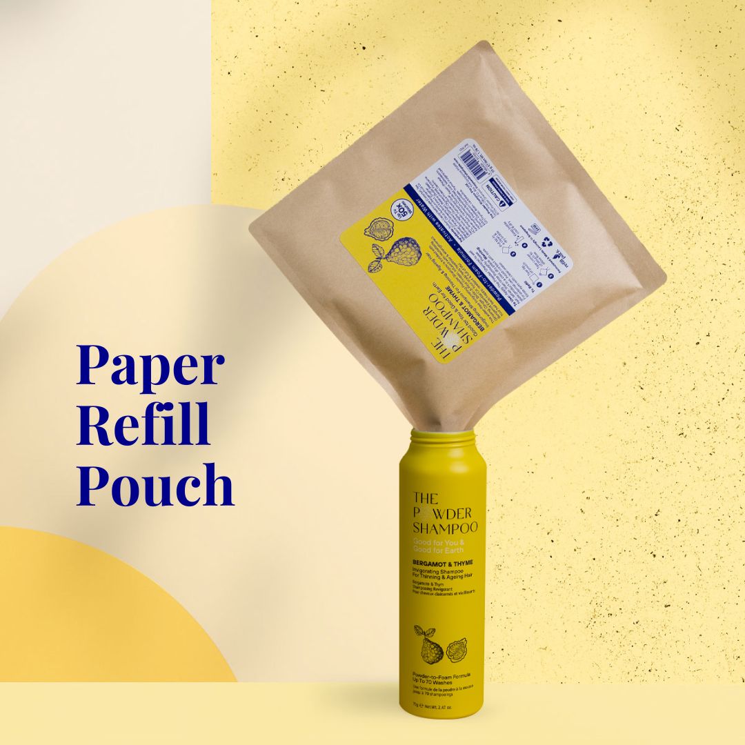 The Powder Shampoo Invigorating & Stimulating Shampoo (Thyme & Bergamot) Beauty And Bath