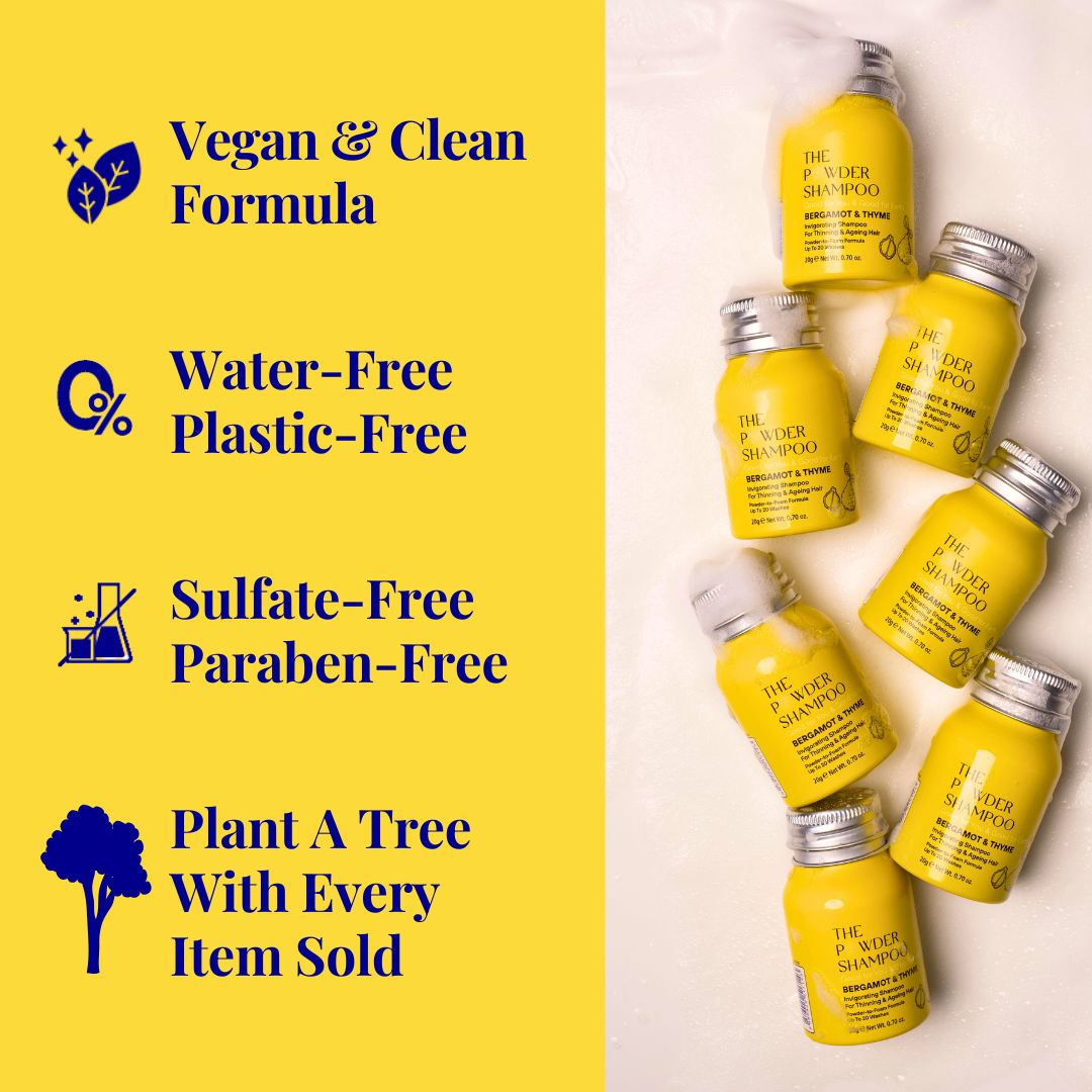 The Powder Shampoo Invigorating & Stimulating Shampoo (Thyme & Bergamot) Beauty And Bath