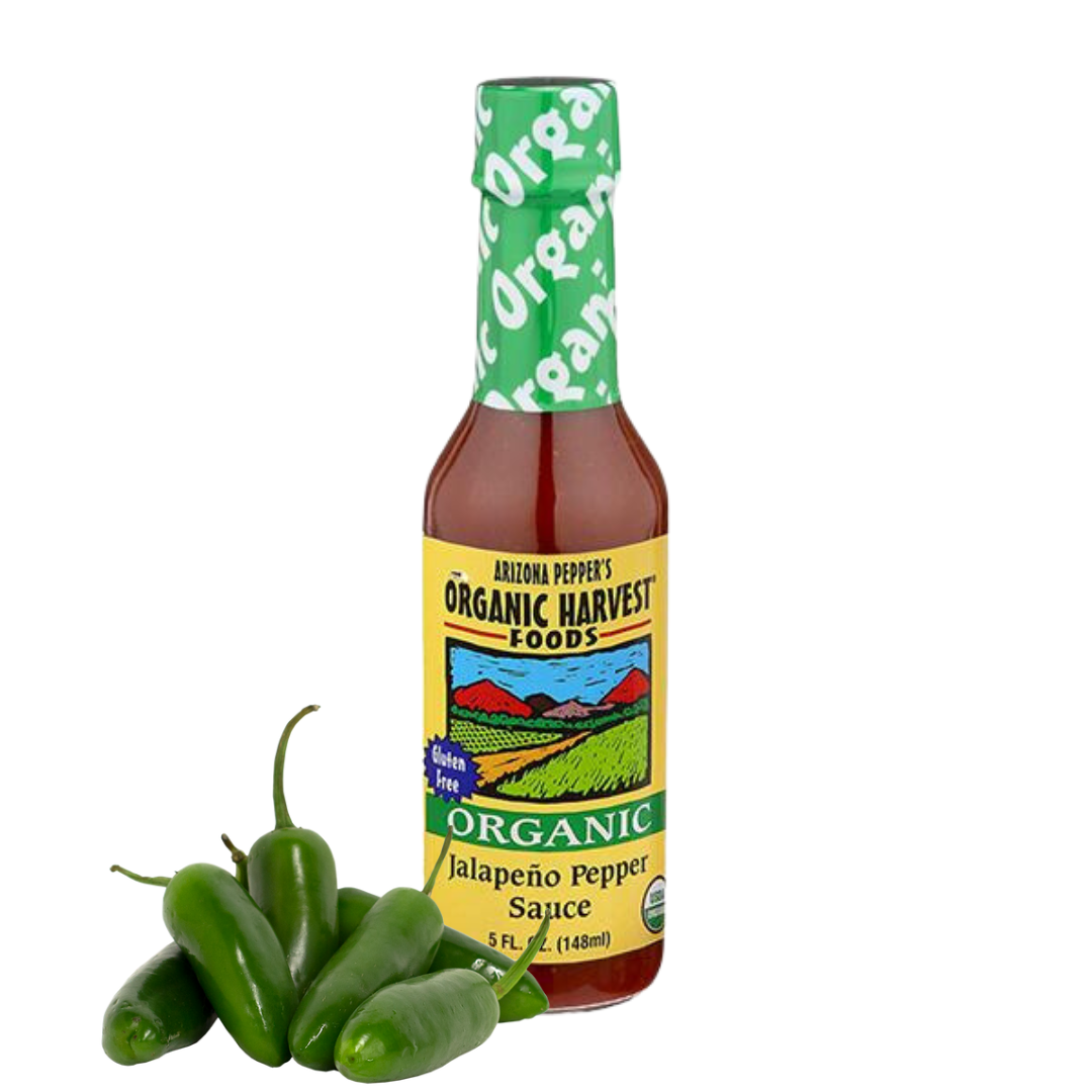 Organic Harvest Jalapeno Green 148ML Sauce And Paste