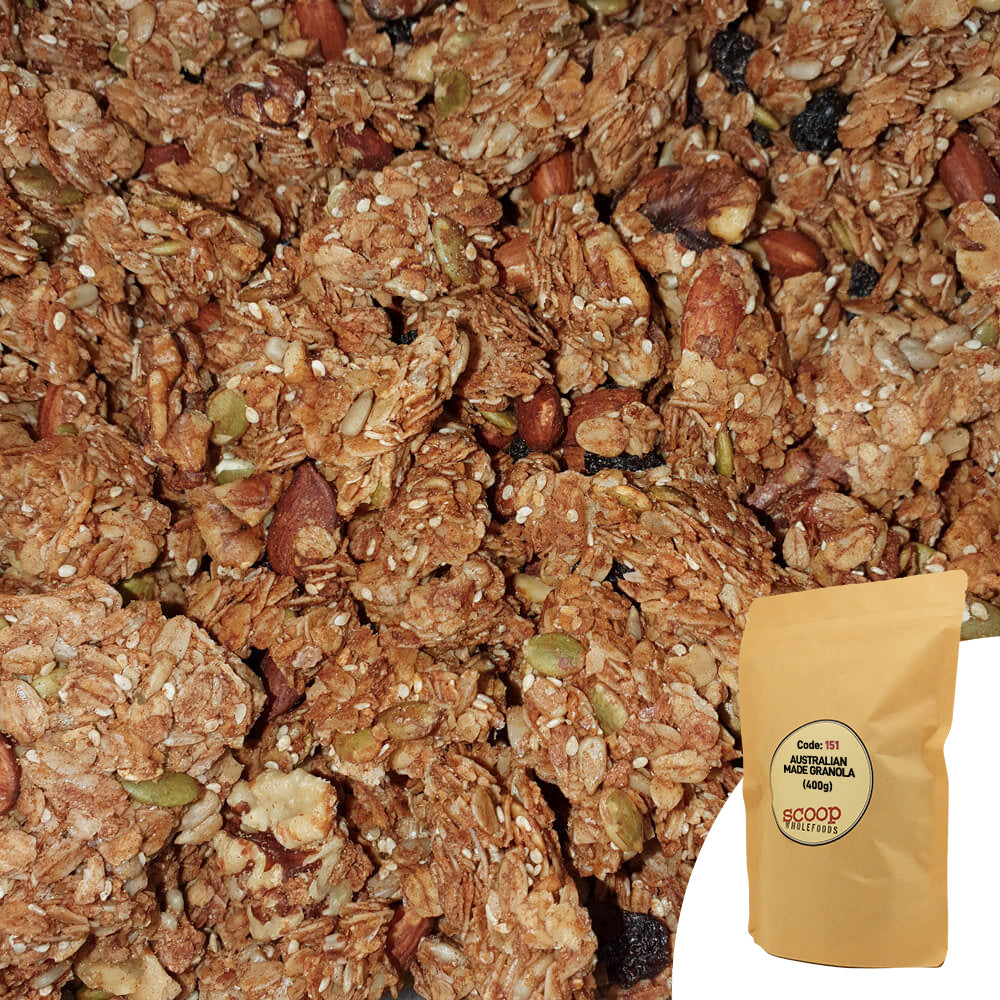 Australian Made Granola Pouch 400G snacks