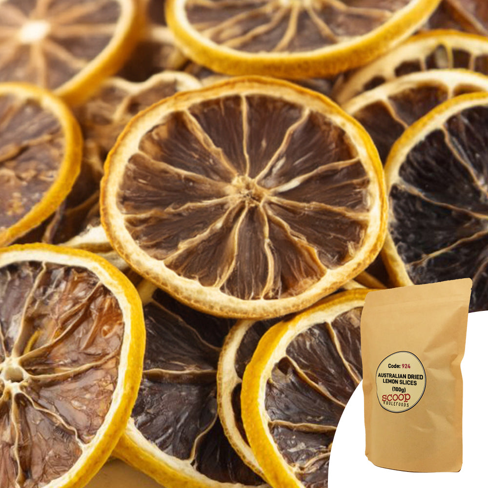 Dried Lemon Slices Pouch 100G snacks