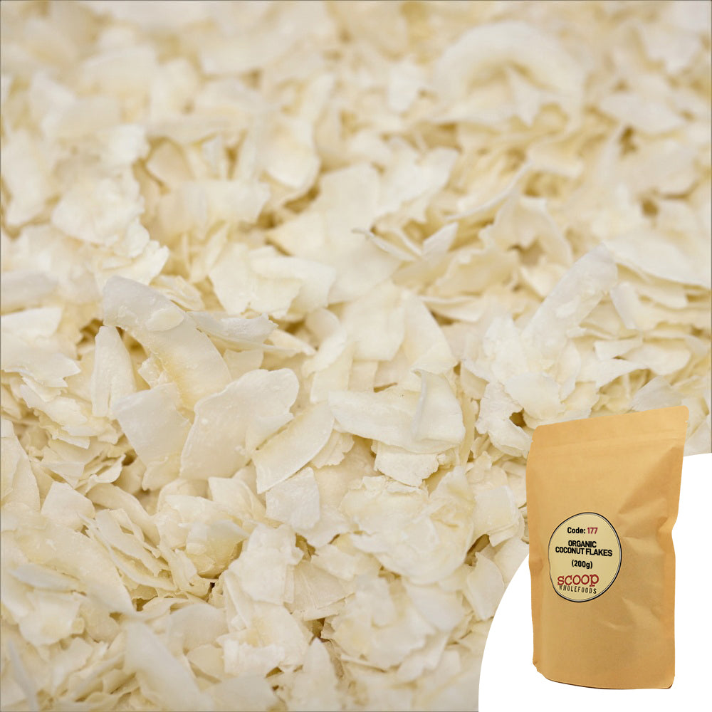 Organic Coconut Flakes Pouch 200G Jam And Spread