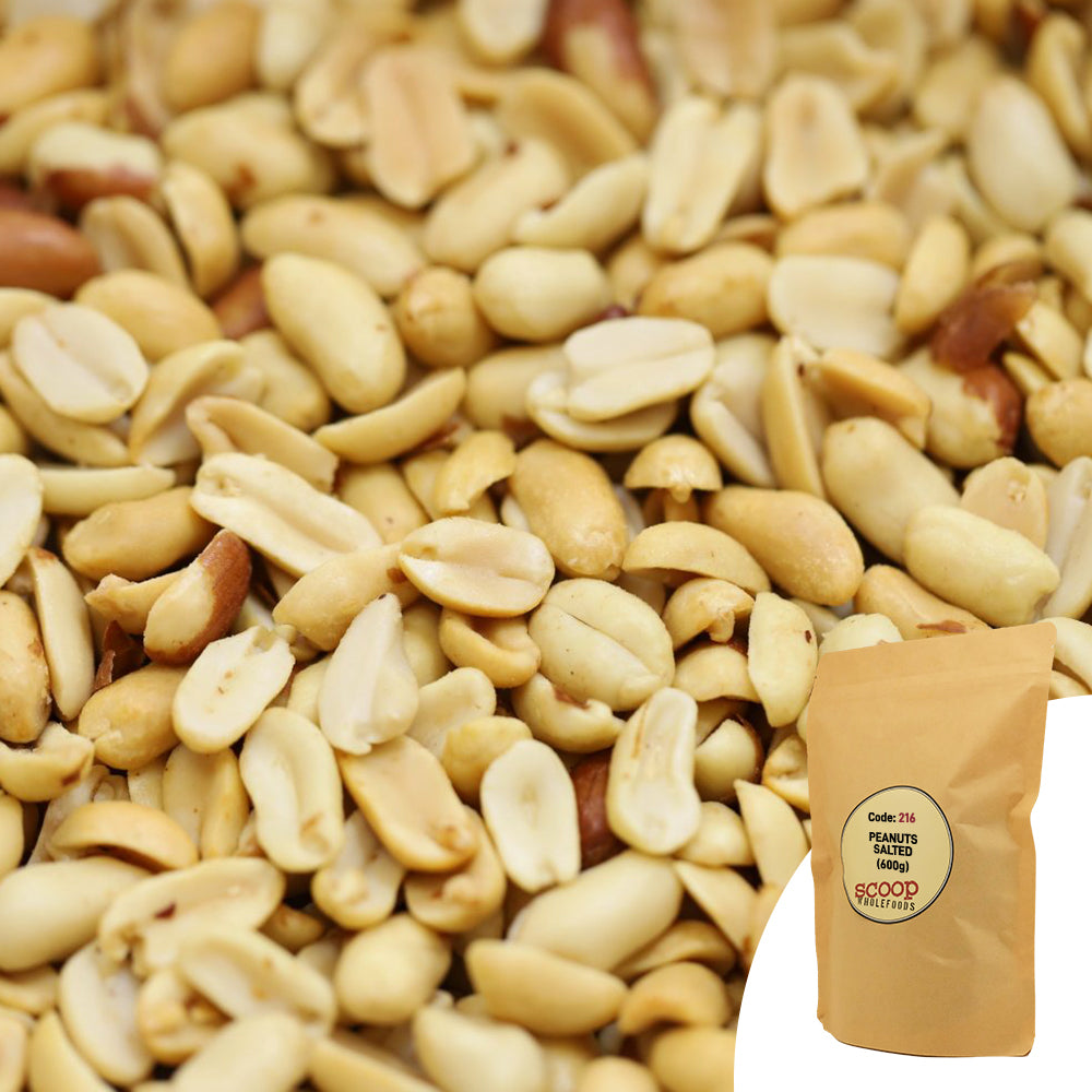 Salted Peanuts Pouch 600G Snacks