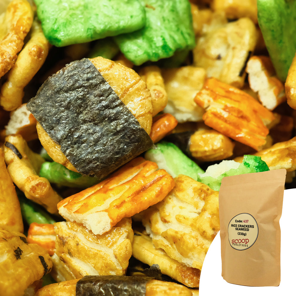 Seaweed Rice Crackers Pouch 230G Snacks