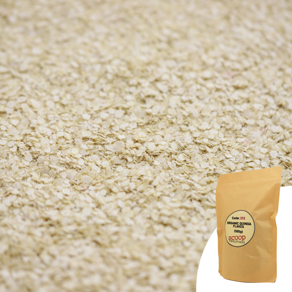 Organic Quinoa Flakes Pouch 500G snacks