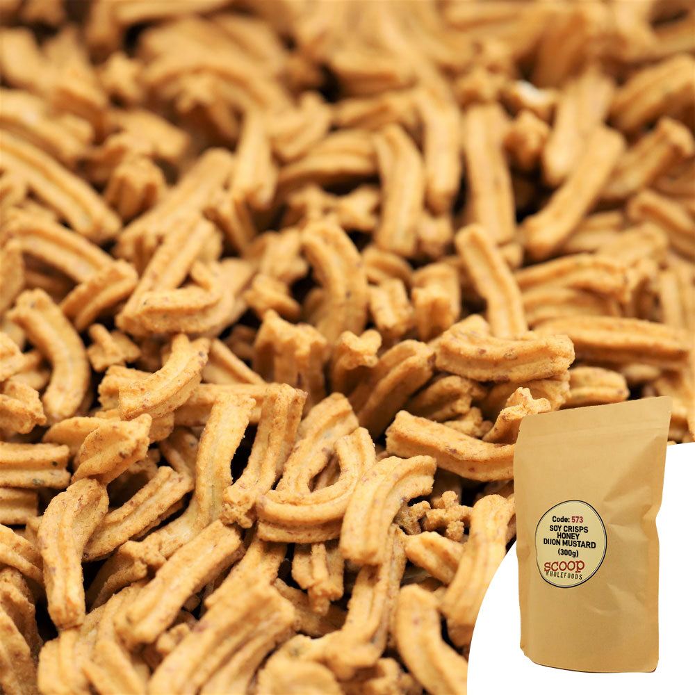 Honey Dijon Mustard Soy Crisps Pouch 300G Snacks