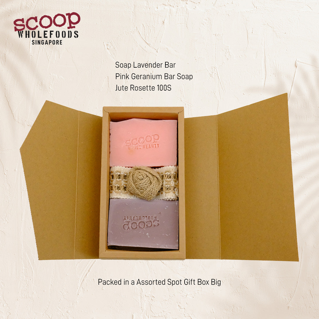 Lavender And Rose Soap Gift Set Gift Hampers