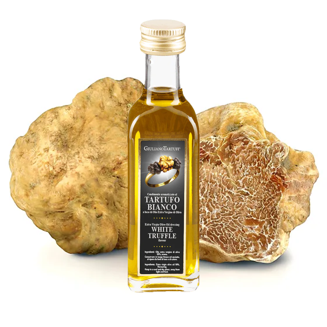 Giuliano Tartufi Extra Virgin Olive Oil Dressing-White Truffle Flav 55ML