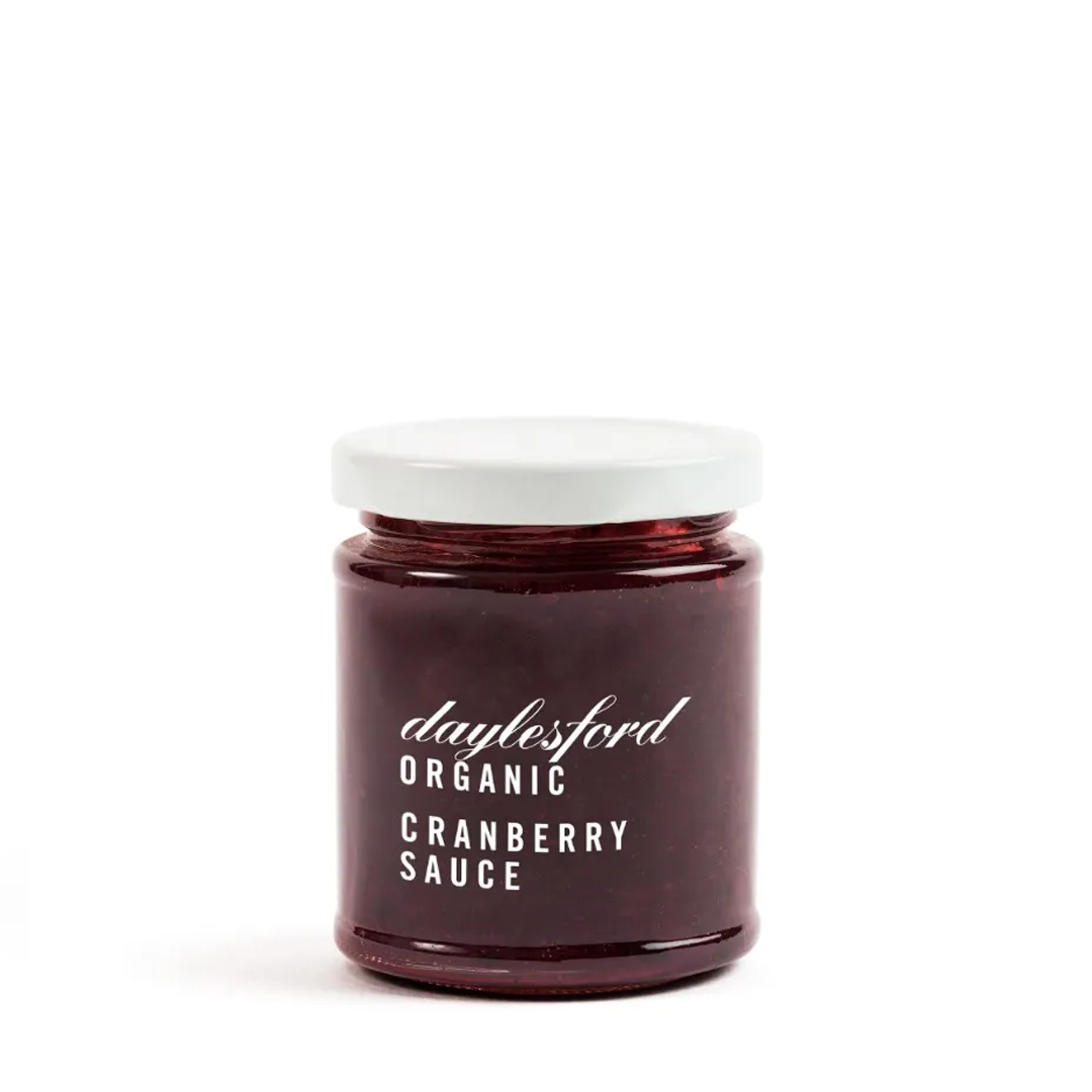 Daylesford Organic Cranberry Sauce 200g Jam And Spread