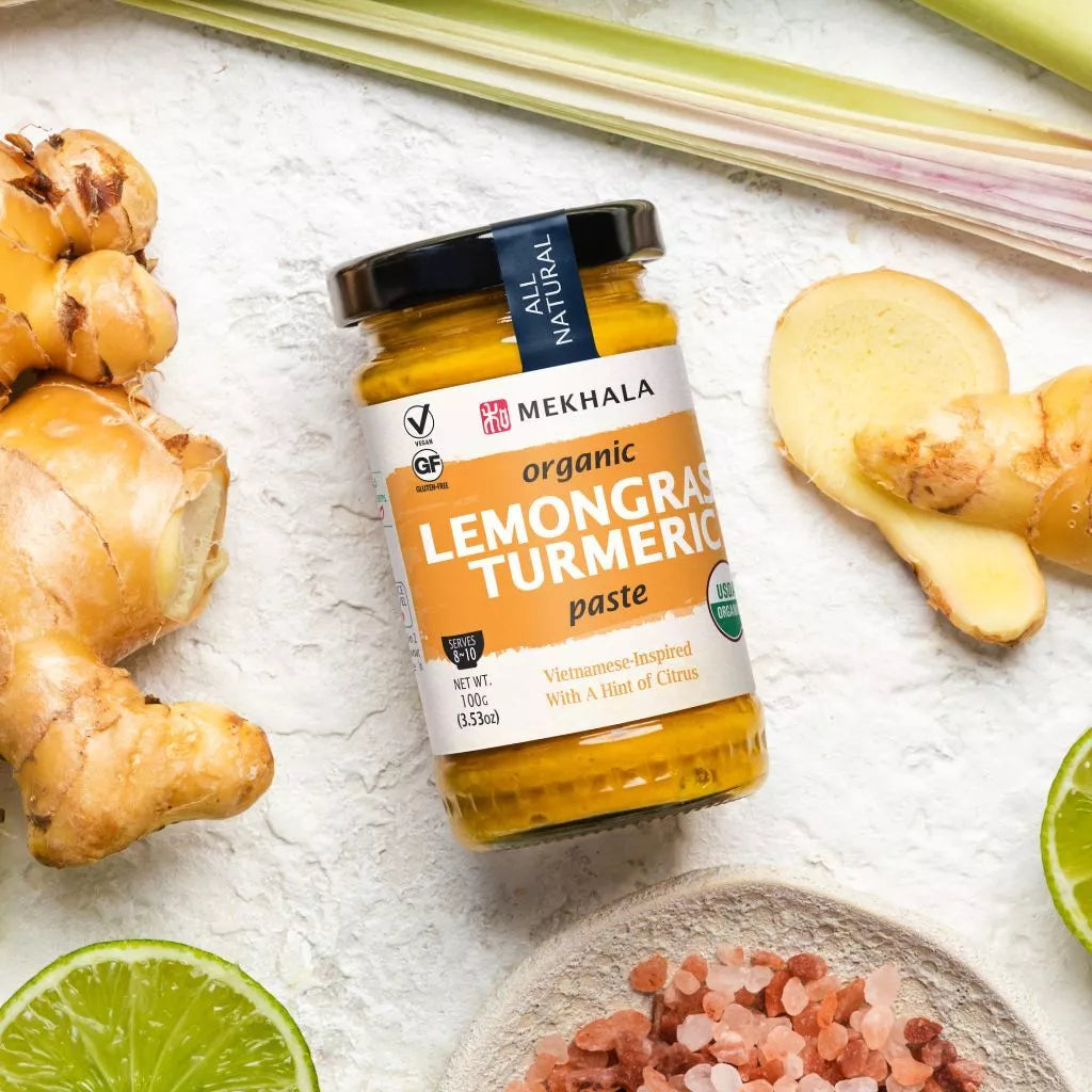 Organic Lemongrass Turmeric Paste 100G Sauce And Paste