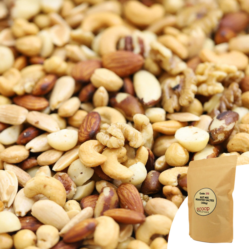 Roasted Nut Mix Salted Pouch 350G Snacks