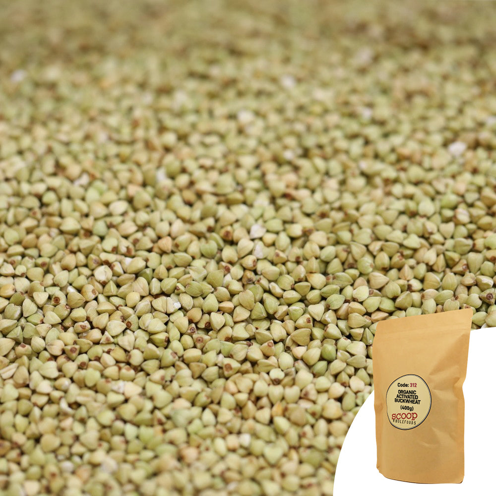 Organic Activated Buckwheat Pouch 400G snacks