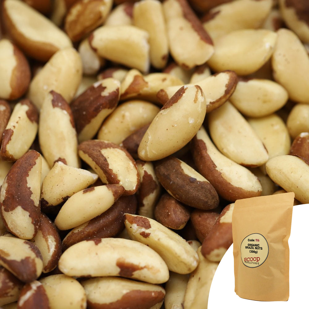 Organic Brazil Nuts Pouch 300G