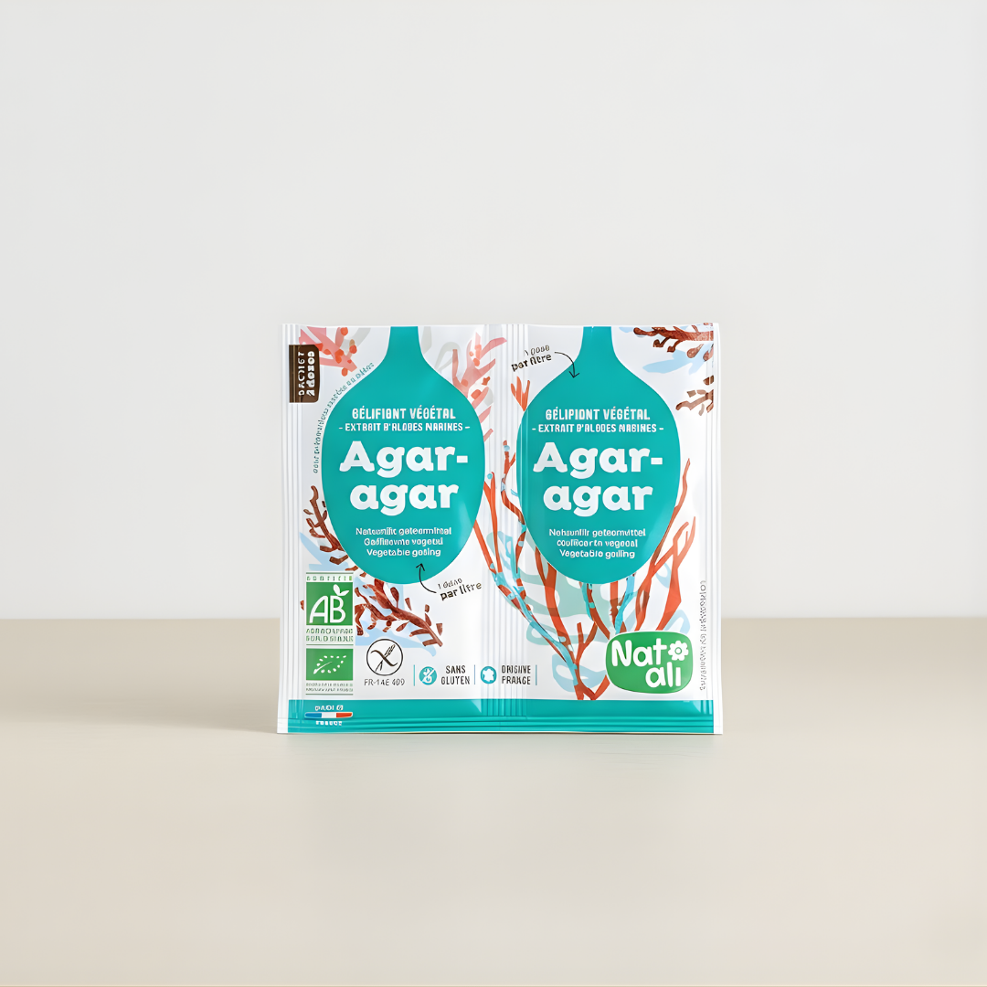 Organic Agar Agar Powder 2x4G