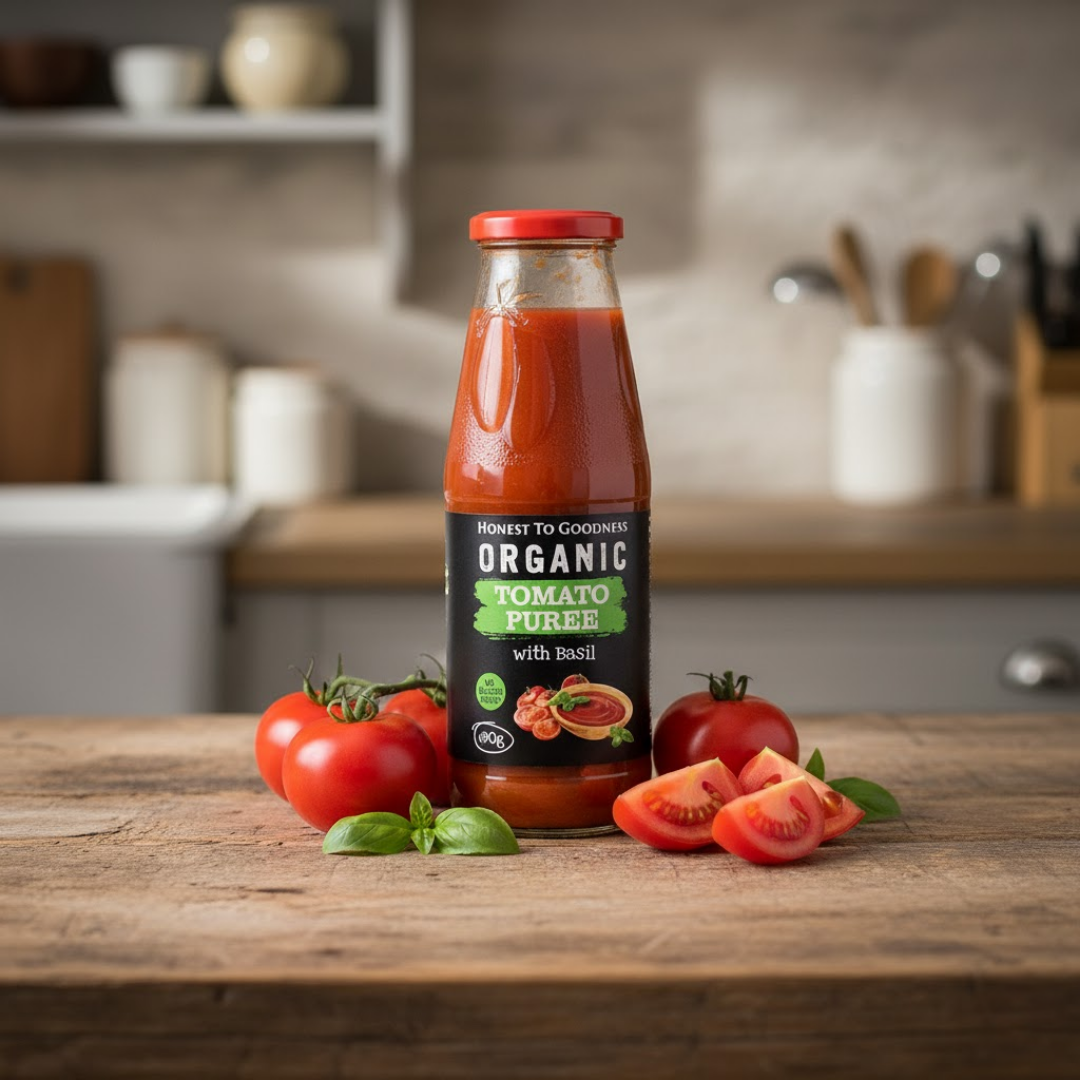 Organic Tomato Puree 690G