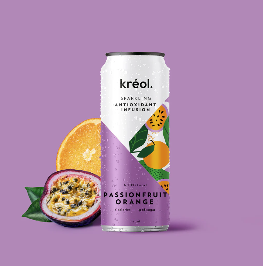 Kreol Antioxidant Infusion Passionfruit Orange 330ml Drinks And Juices