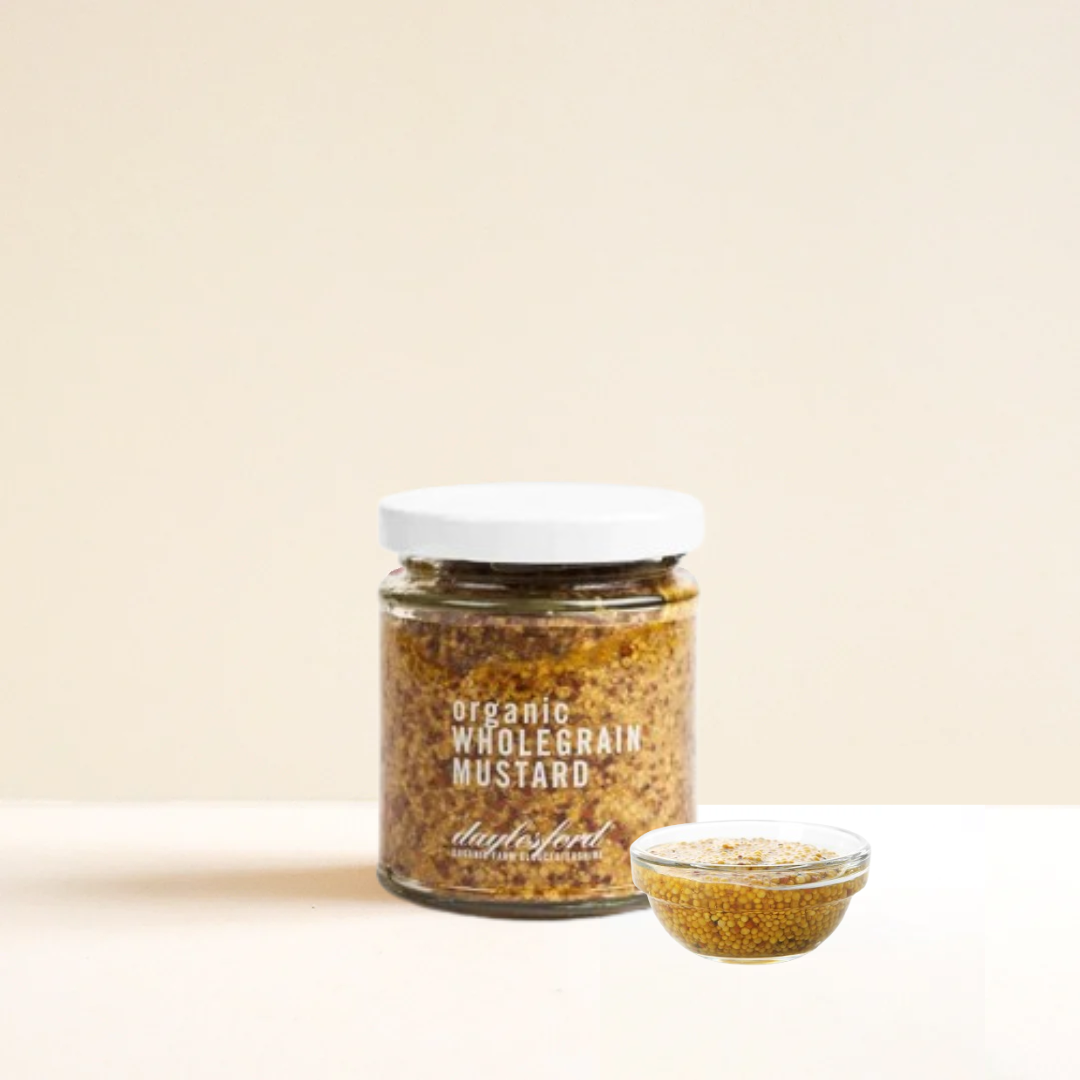 Organic Wholegrain Mustard 170G Sauce And Paste