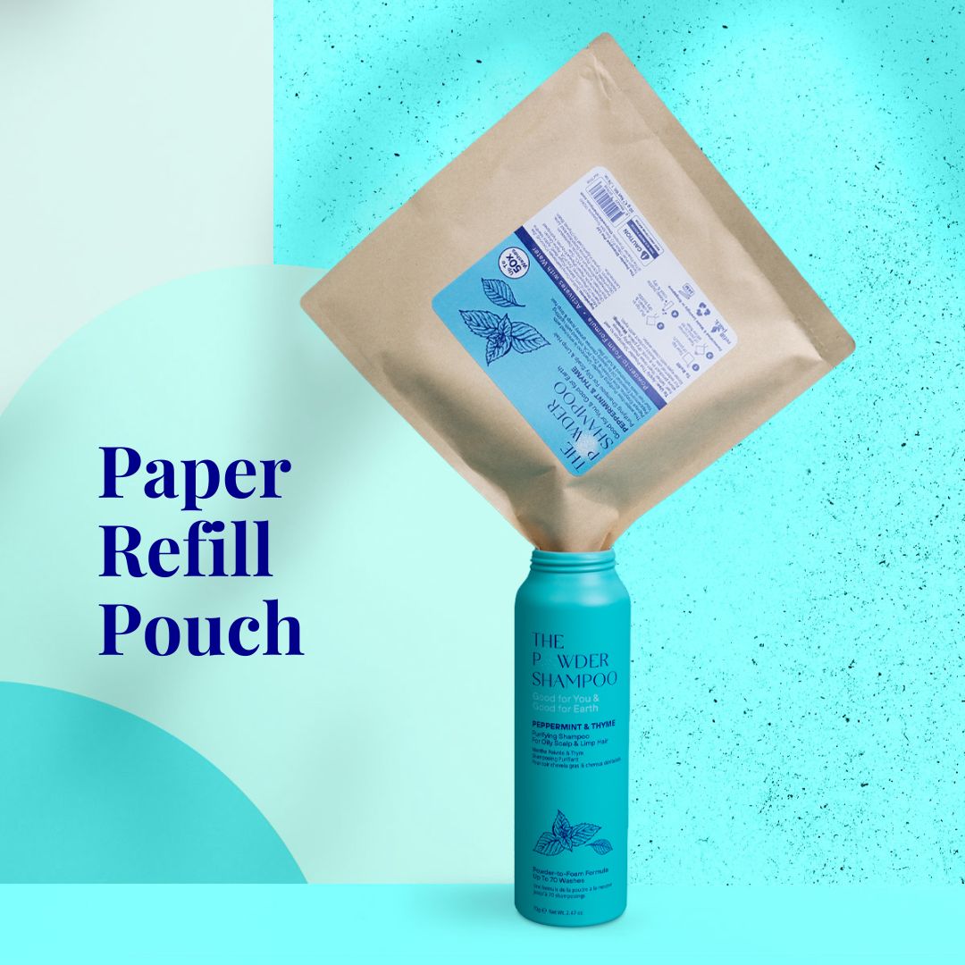 The Powder Shampoo Purifying & Regulating Shampoo (Thyme & Mint) Beauty And Bath