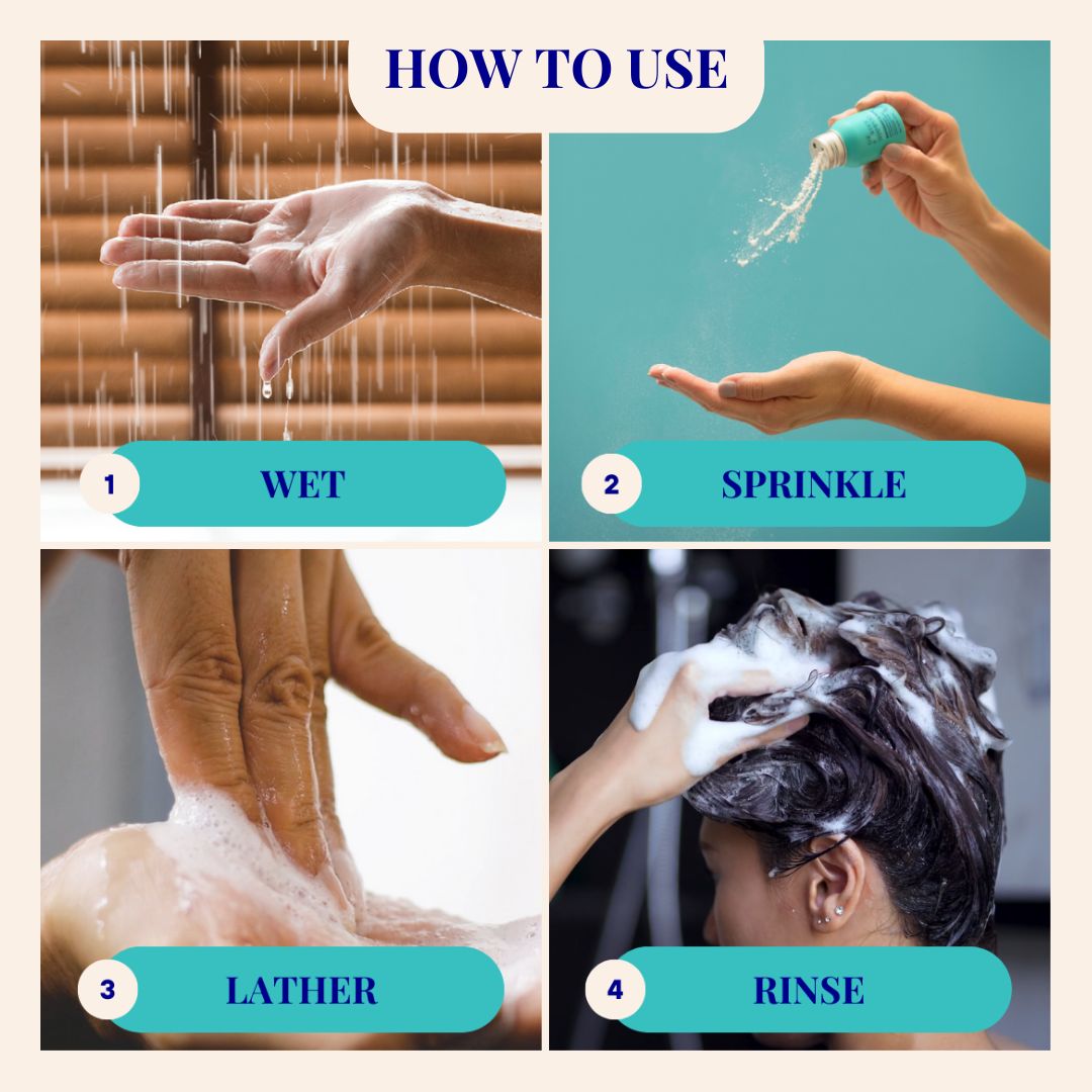 The Powder Shampoo Purifying & Regulating Shampoo (Thyme & Mint) Beauty And Bath