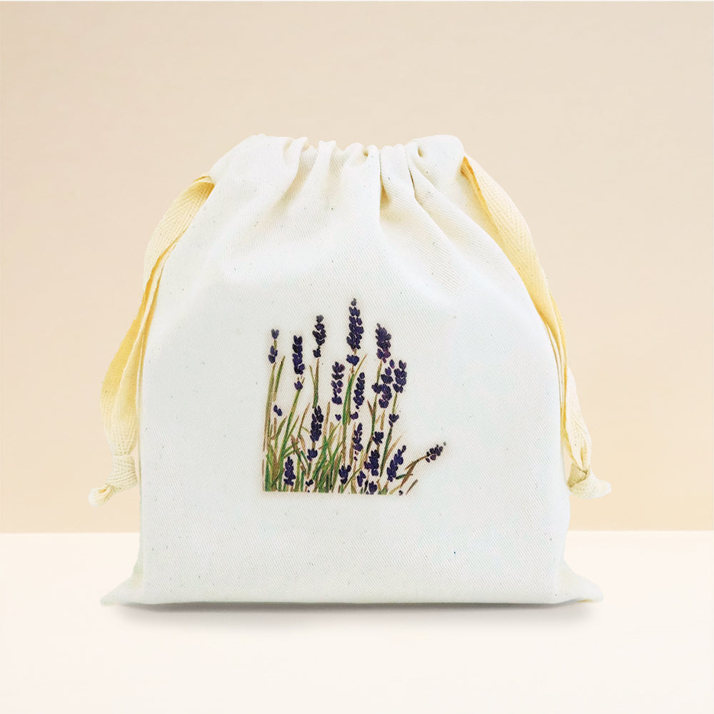 Drawstring  Bag Lavender Fields Cute Bag #REF!