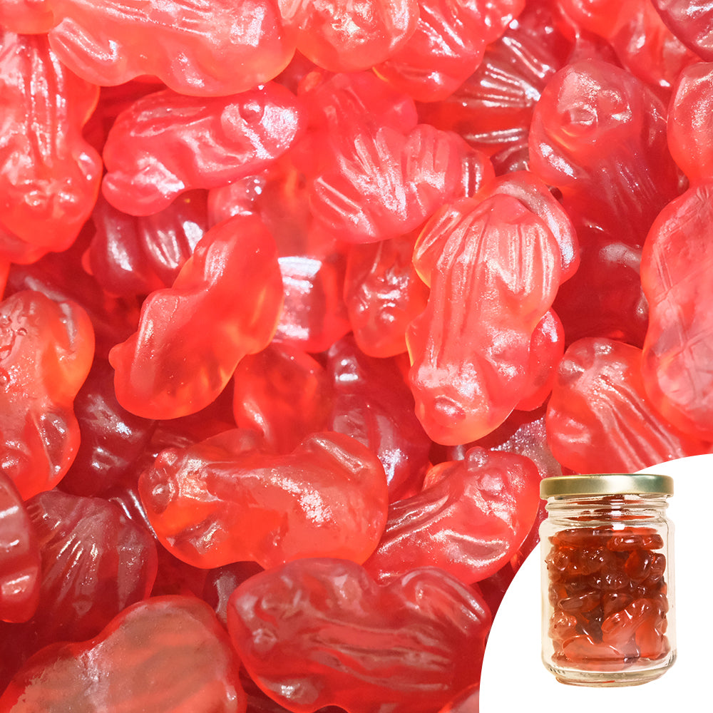 Raspberry Prebiotic Gummy Frogs 110G Superfood