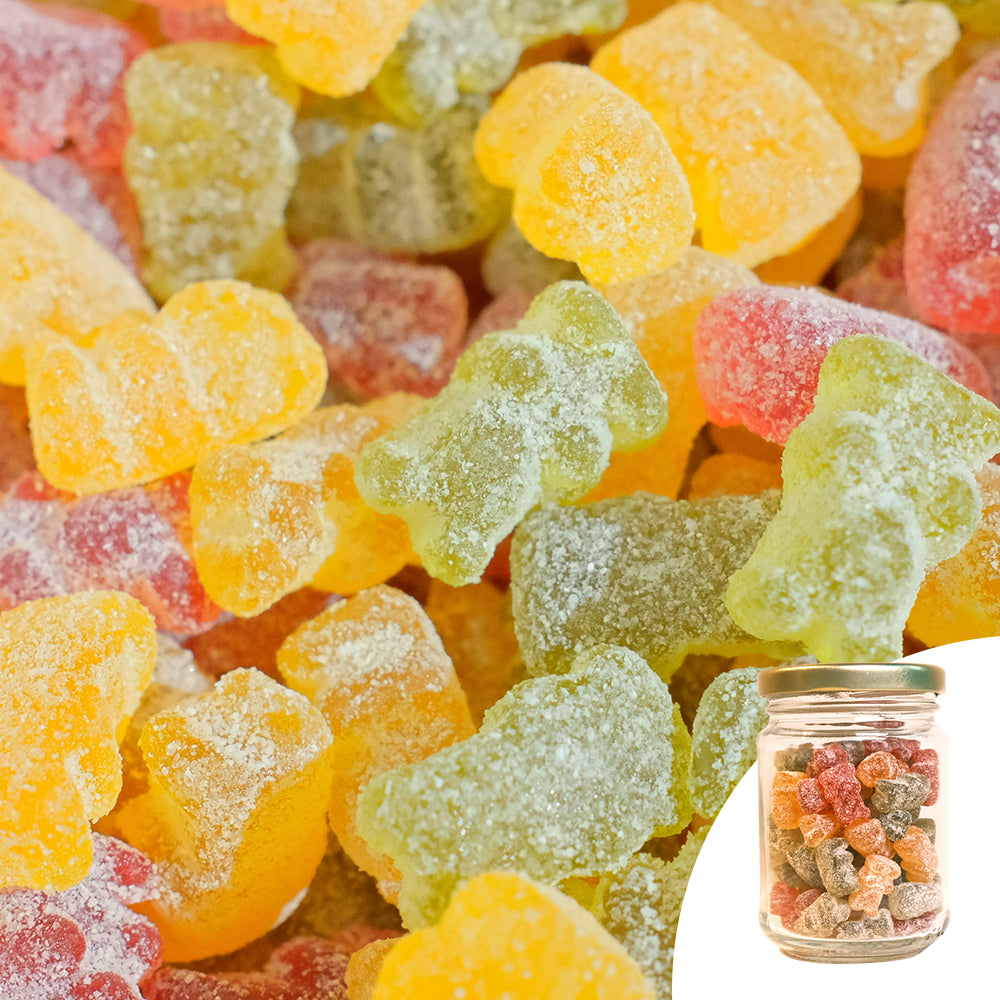Sour Vegan Gummy Bears 110G Superfood
