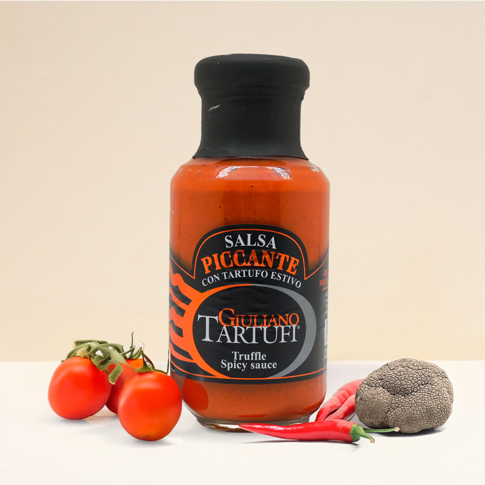 Giuliano Tartufi Spicy Sauce with Summer Truffle 200G Sauce And Paste