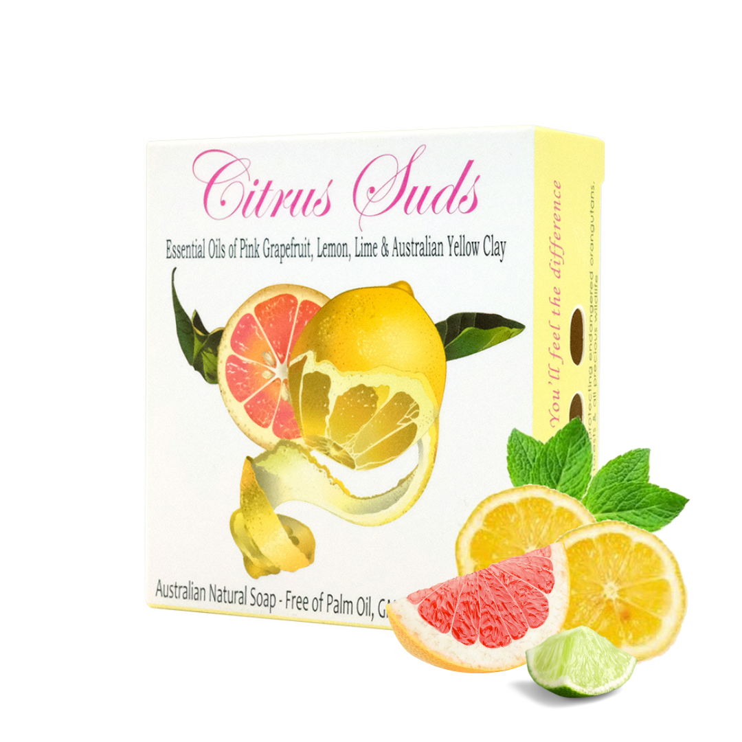 Soaps Theme Citrus Suds Beauty And Bath