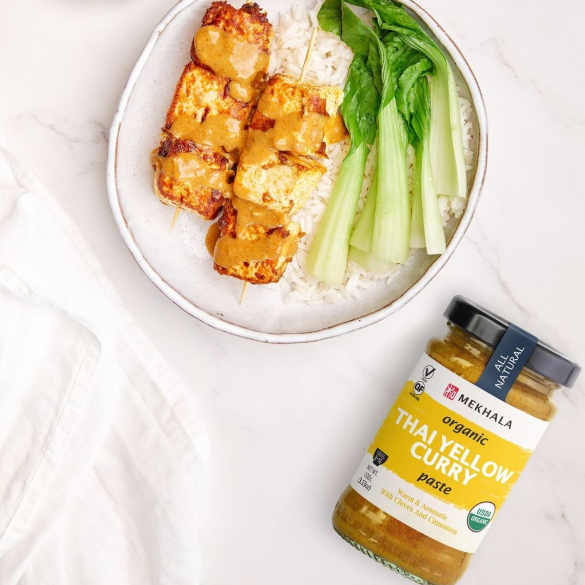 Thai Yellow Curry Paste 100Gm Sauce And Paste