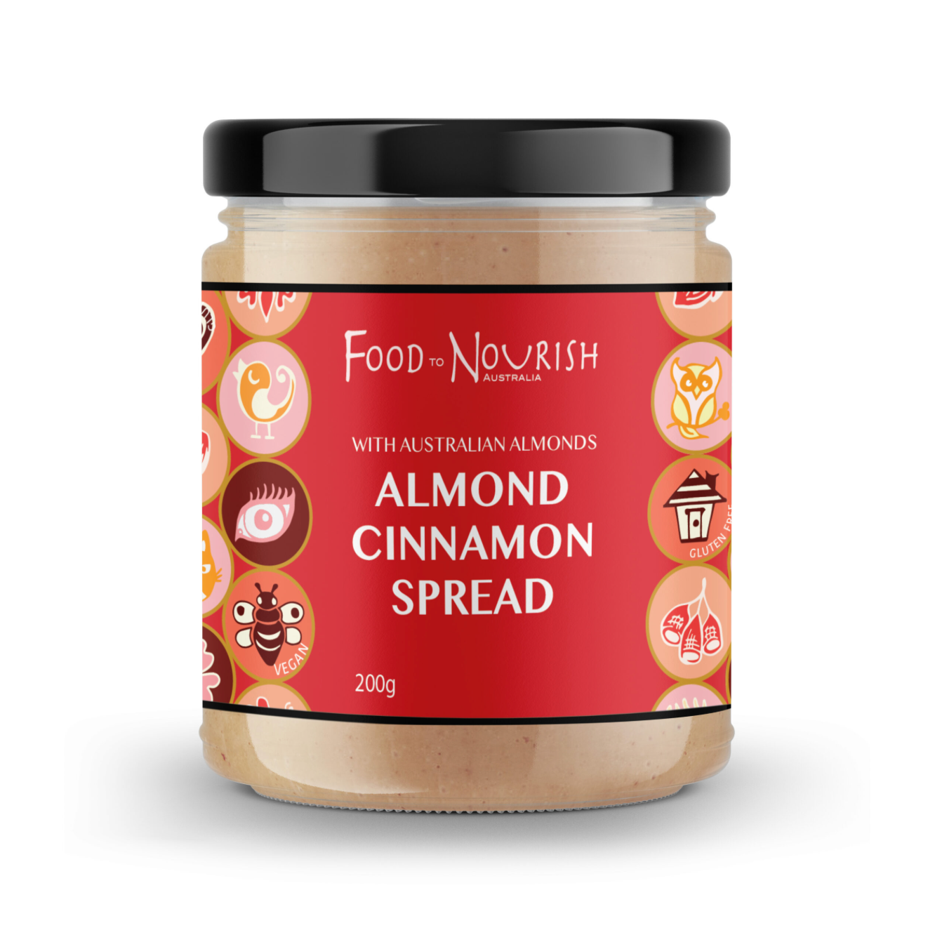 Almond Cinnamon Spread 200G Jam And Spread