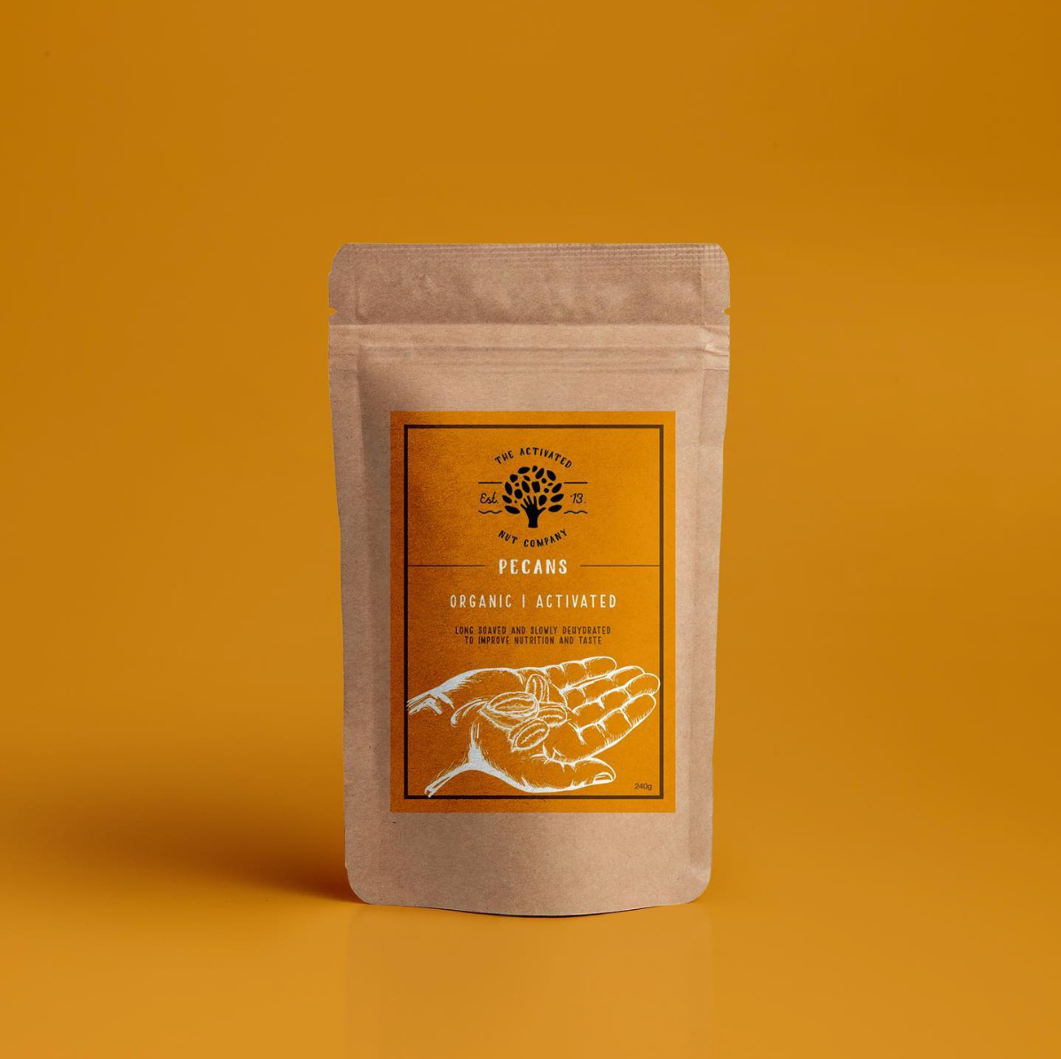 Activated Pecans Nuts