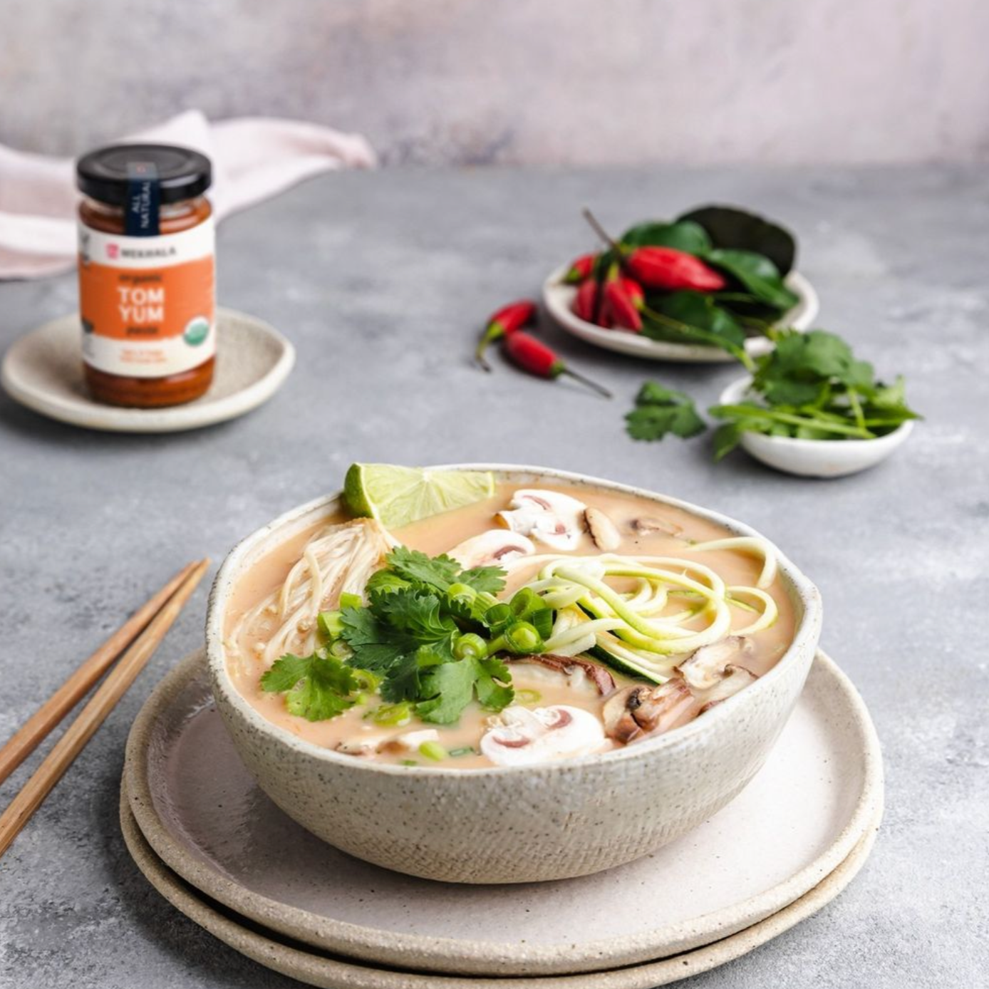 Organic Tom Yum Paste 100G Sauce And Paste