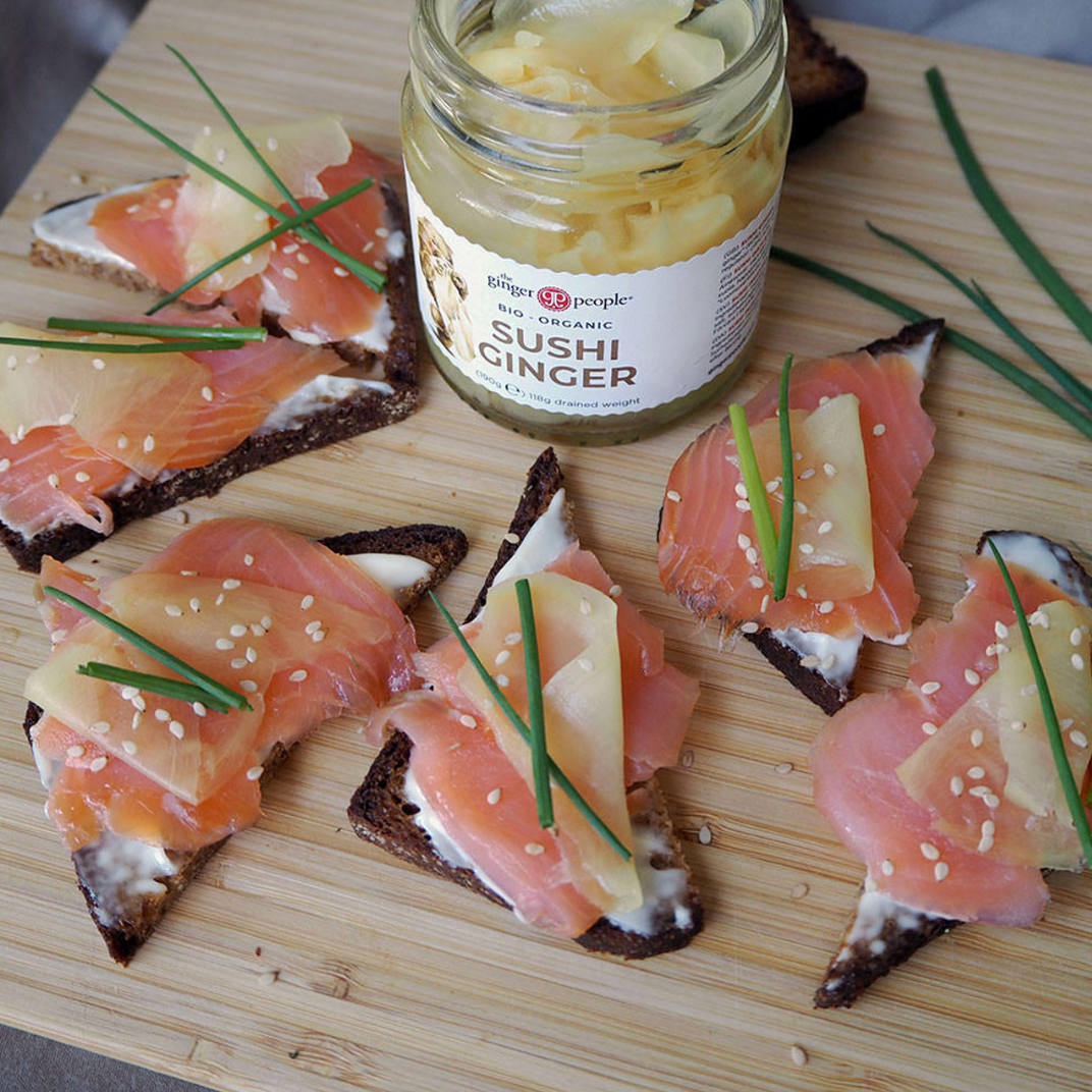 Sushi Ginger 190G Seasonings And Condiments