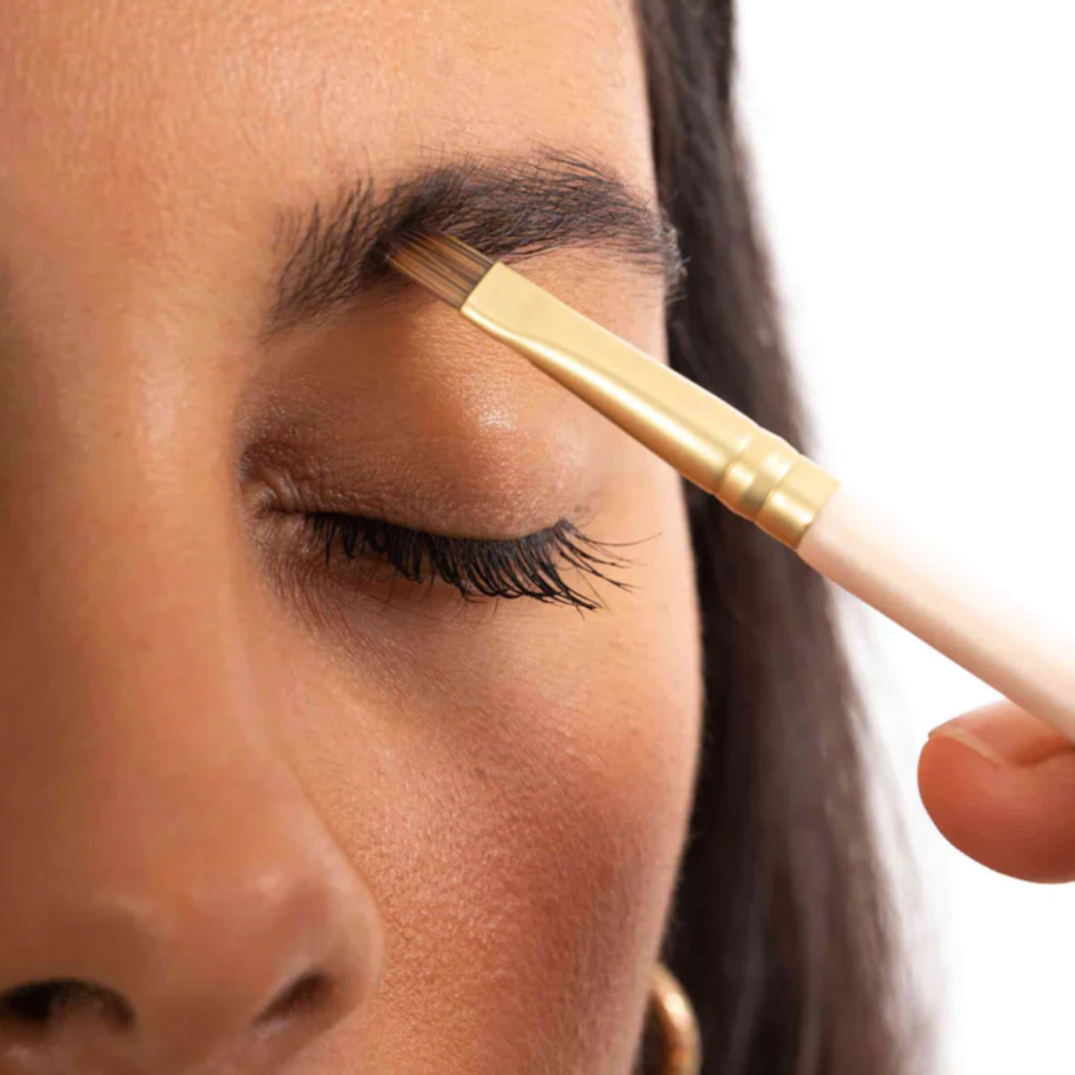 Vegan Double Edge Eyebrow Brush Beauty And Bath