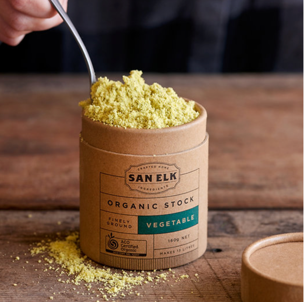 San Elk Vegetable Stock Ground 160G Seasonings And Condiments