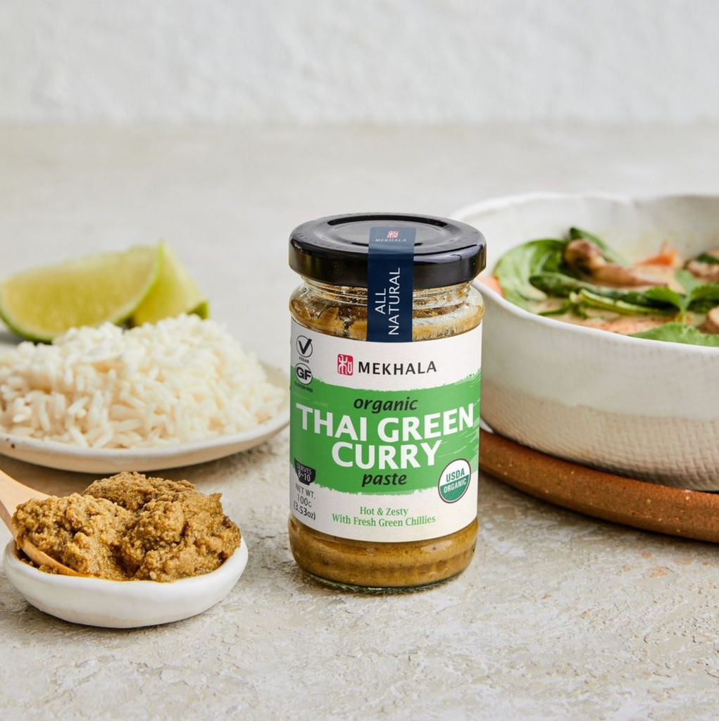 Organic Thai Green Curry Paste 100G