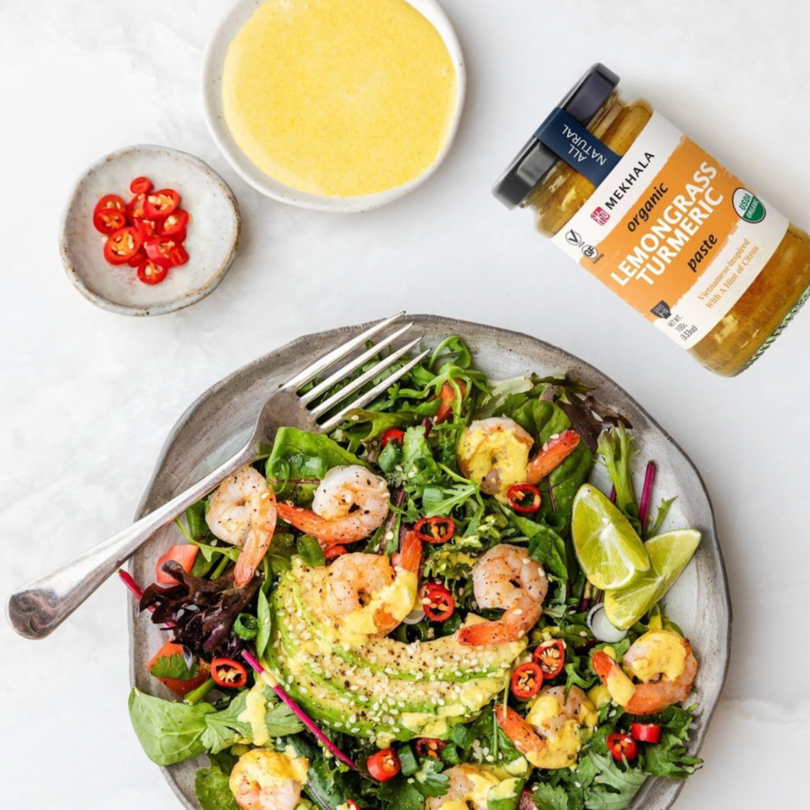 Organic Lemongrass Turmeric Paste 100G Sauce And Paste