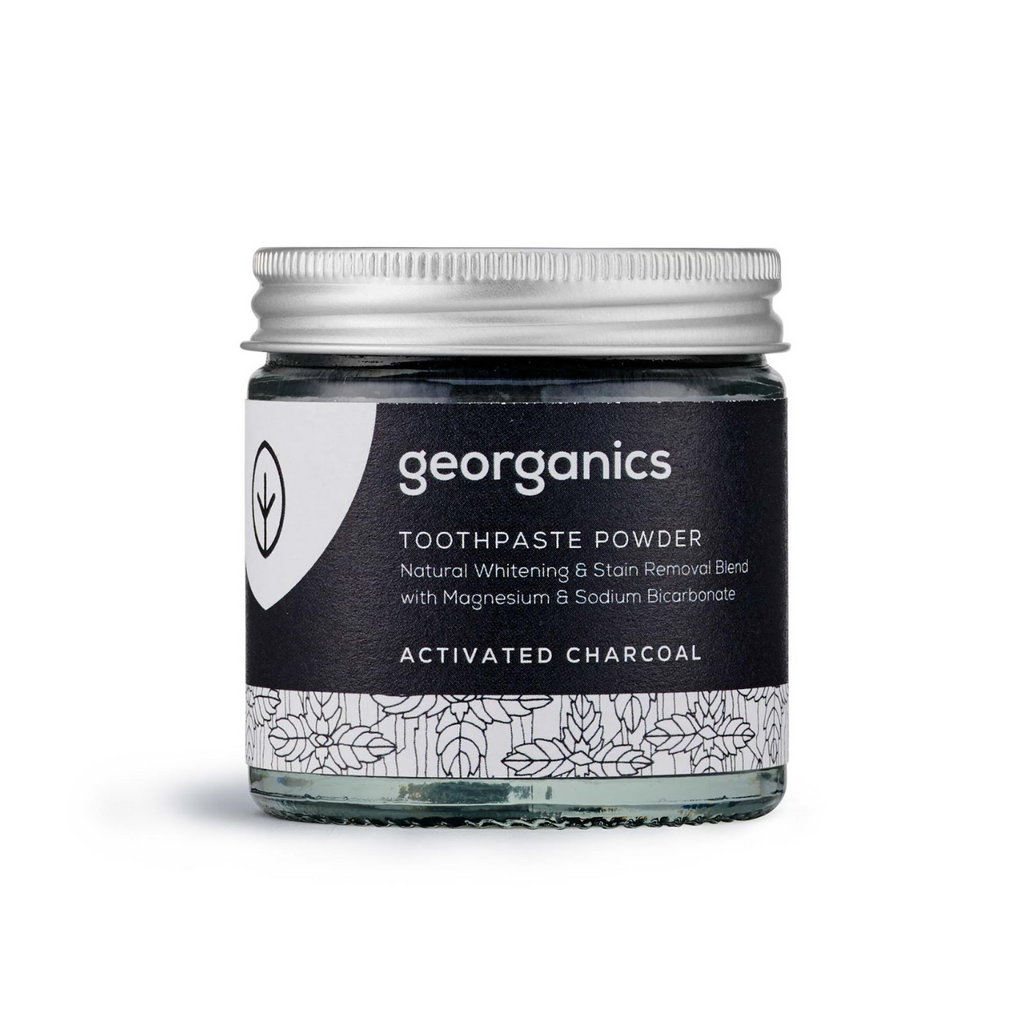Georganics Whitening Toothpowder Activated Charcoal 60ML