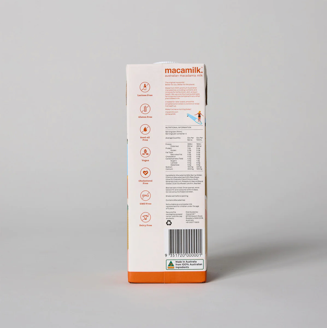 Macamilk 1L Drinks And Juices