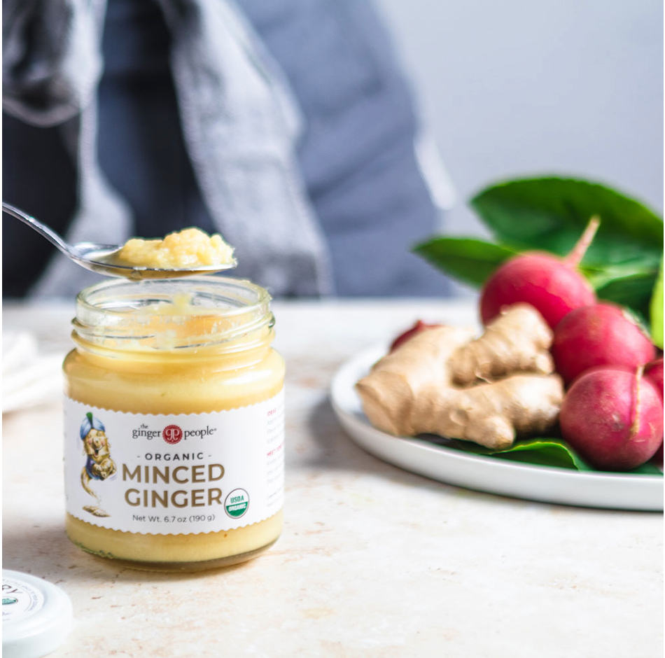 Minced Ginger Organic 190G Seasonings And Condiments