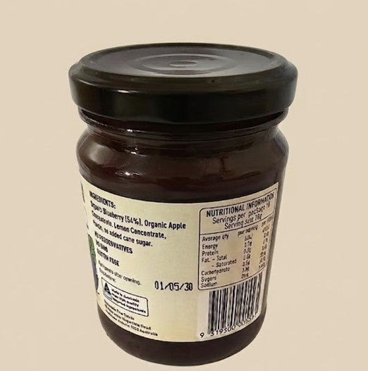 NAS Organic Blueberry Jam 270G