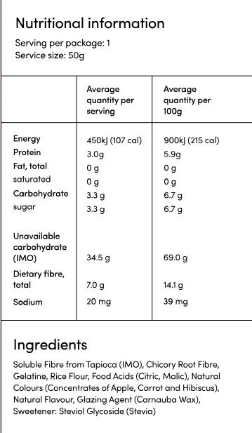 Sour Cola Flavoured Gummy Bottles 100G