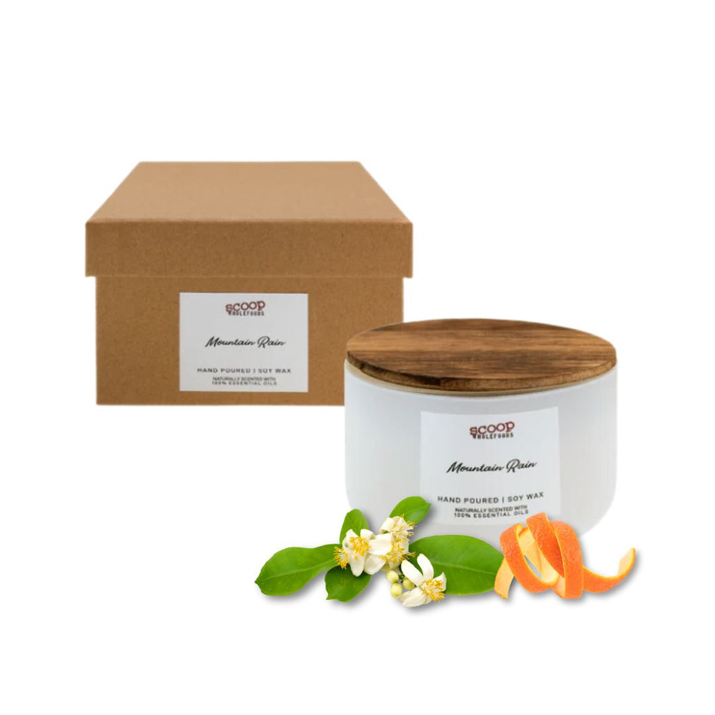 Soy Wax Candle in Mountain Rain Extra Large