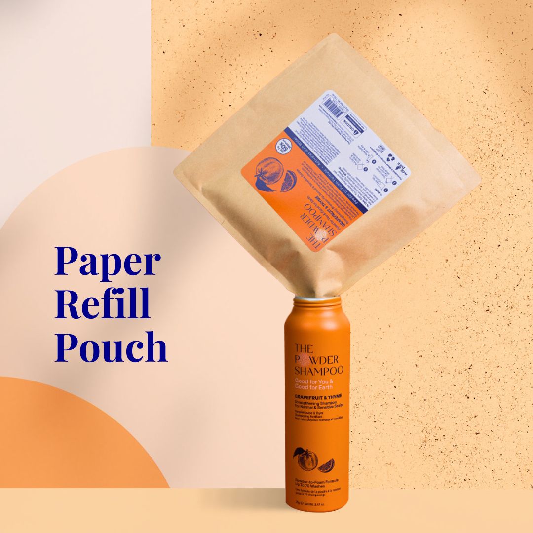 The Powder Shampoo Strengthening & Soothing Shampoo (Thyme & Grapefruit)