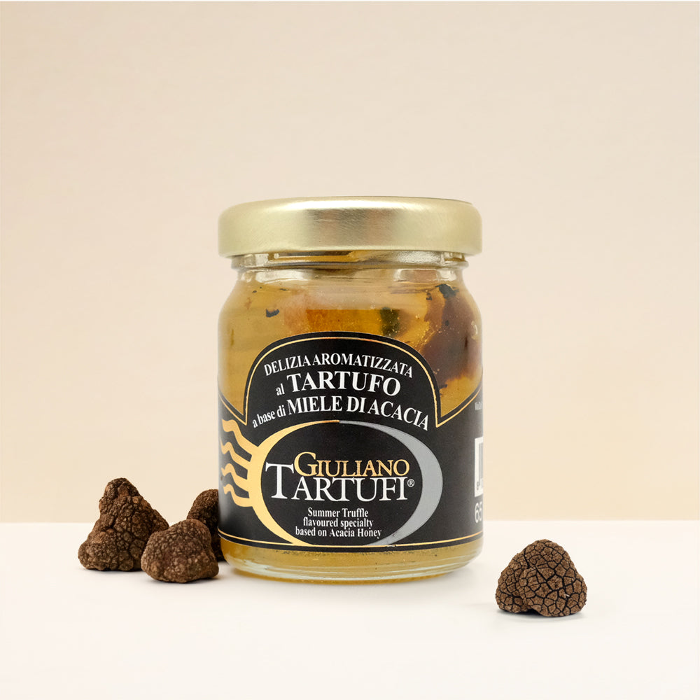 Giuliano Tartufi Acacia Honey Flav With Summer Truffle 65G Sauce And Paste