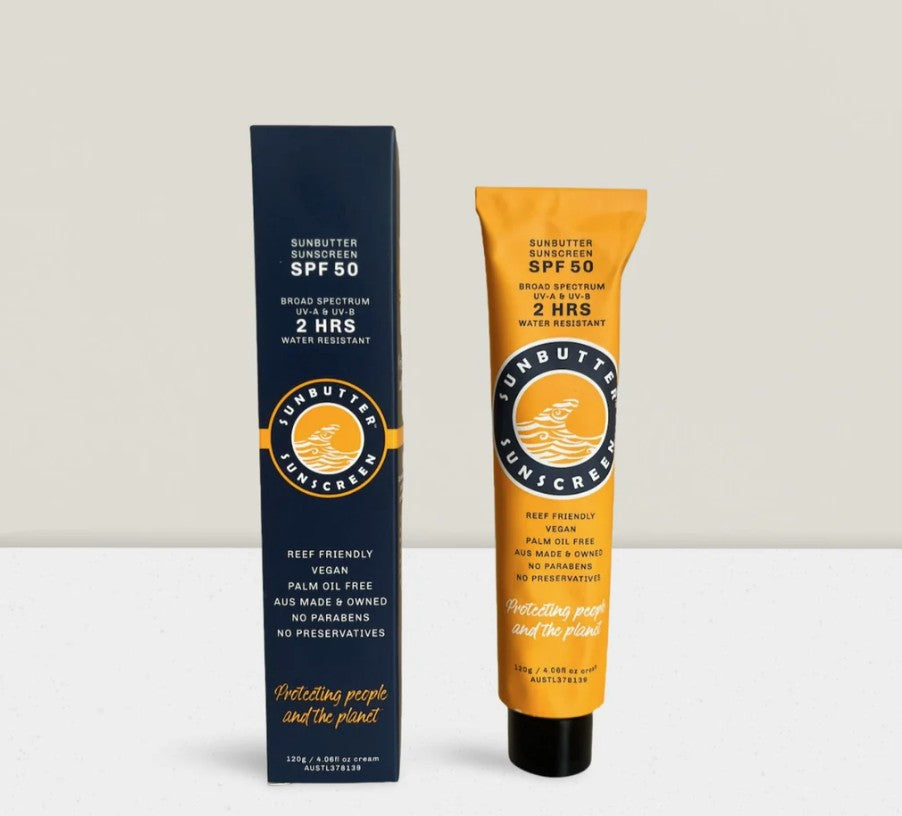 Sunbutter Sunscreen Spf50 Metal Tube 120G