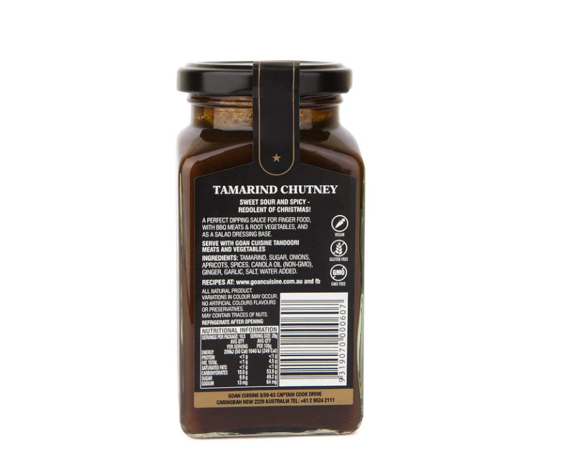 Goan Cuisine - Tamarind Chutney 270G