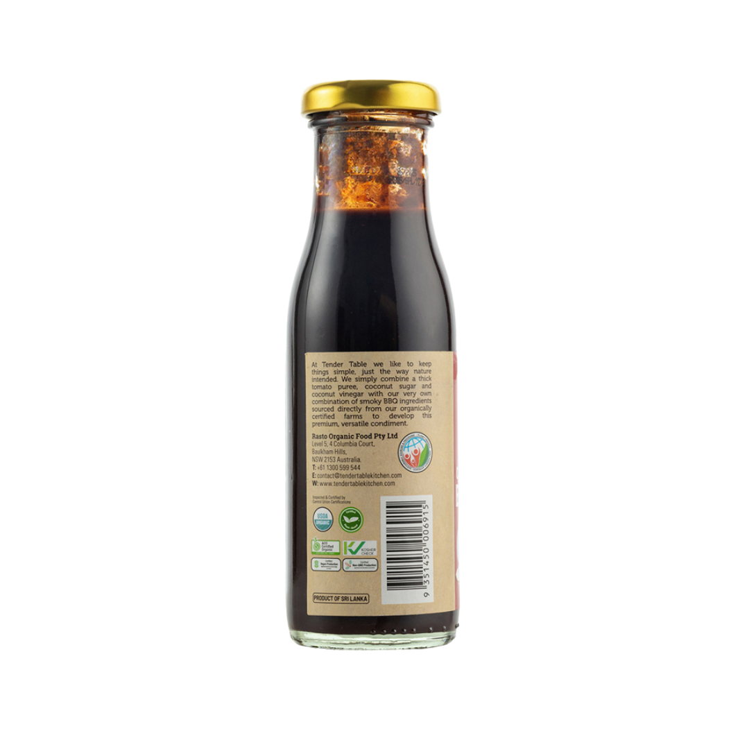 The Tender Table Organic Coconut Bbq Sauce 250ML