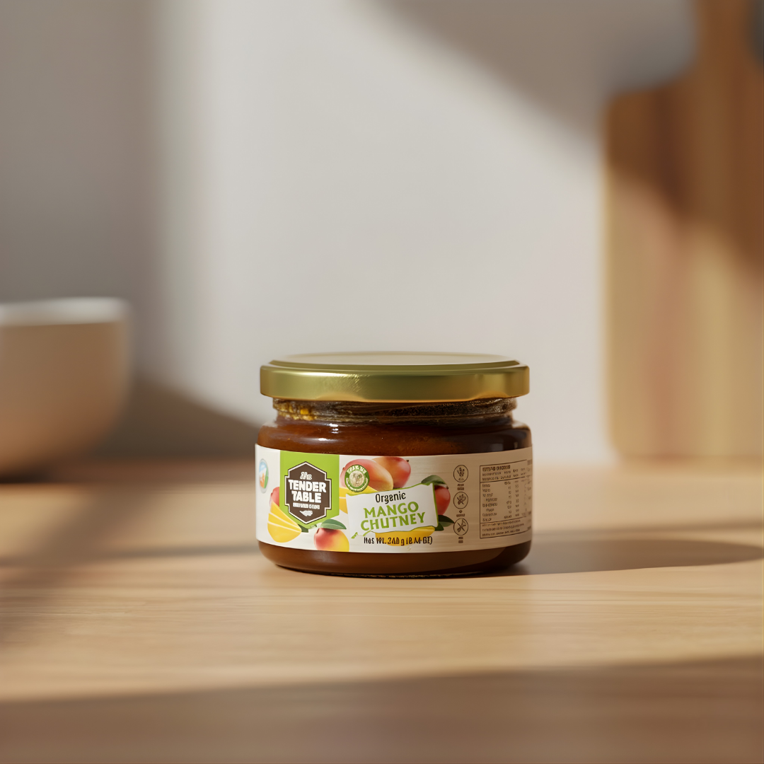 The Tender Table Organic Mango Chutney 240G