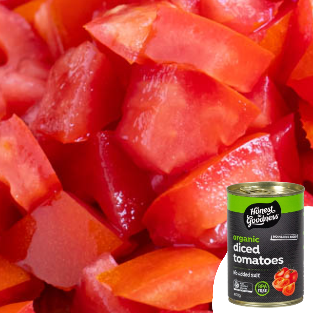Diced Tomatoes Organic 400G BPA Free